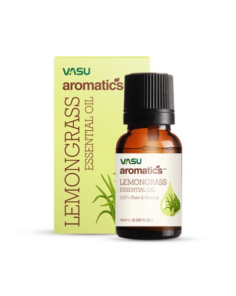 Vasu Aromatics Essential Oil – Lemongrass, 10 ml