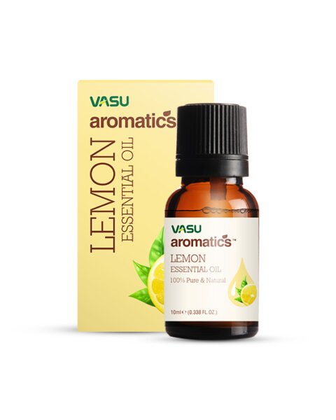 Vasu Aromatics Essential Oil – Lemon, 10 ml