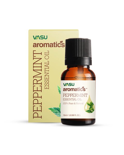 Vasu Aromatics Essential Oil – Peppermint, 10 ml