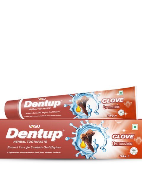 Dentup Herbal Toothpaste – Clove, 100 g